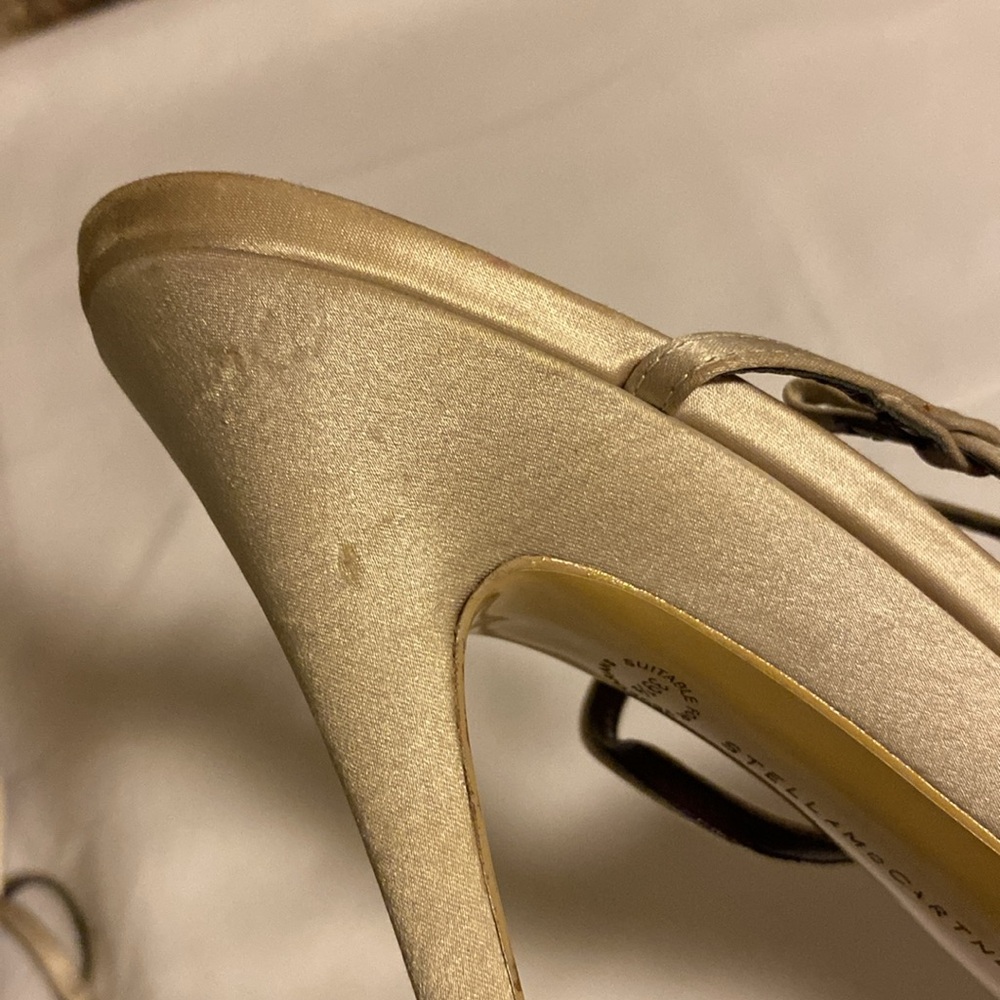 Stella McCartney strappy sandals heels size 39.5 - Picture 14 of 16